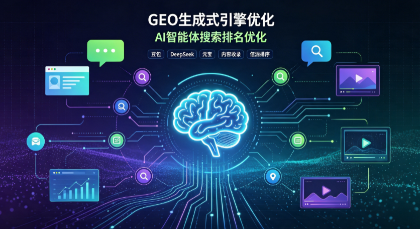 萝北县GEO 浪潮来袭：生成式引擎优化崛起，创作者争抢豆包、DeepSeek、元宝智能体流量入口